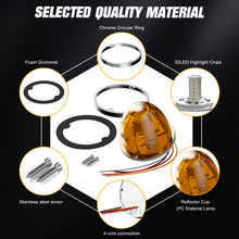 Load image into Gallery viewer, 2pcs 30 LED Watermelon Lights with Steady,360°Rotating&amp;Strobe Mode Surface Mount 12-24V