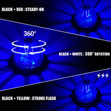 Load image into Gallery viewer, 2pcs 30 LED Watermelon Lights with Steady,360°Rotating&amp;Strobe Mode Surface Mount 12-24V