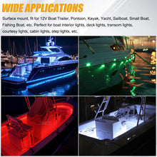 Load image into Gallery viewer, 6PCS 12V RGBW LED Marine Boat Deck Courtesy Light 3.8inch