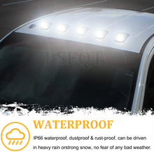 Load image into Gallery viewer, 5X Smoked White LED Cab Roof Marker Lights For 999-2016 Ford