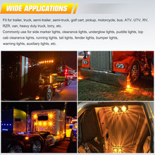 Load image into Gallery viewer, 2Pcs LED Watermelon Lights Dual Function Watermelon-Shaped (Strobe+Constant) Marker Light