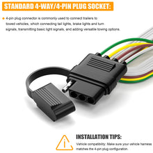 Load image into Gallery viewer, PSEOT 3-to-2-Wire Taillight Converter Kit - Universal Brake/Turn Signal Adapter