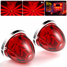 Load image into Gallery viewer, 2Pcs LED Watermelon Lights Dual Function Watermelon-Shaped (Strobe+Constant) Marker Light