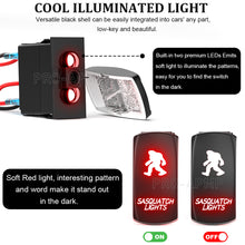 Load image into Gallery viewer, 1pcs Red LED Rocker Switch (62 Styles Select) For Car Boat RV