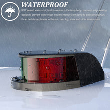 Load image into Gallery viewer, 1Pcs Waterproof Red Green LED Marine Boat Navigation Lights 12V