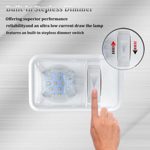 Dimmable RV Interior Ceiling Dome Light LED