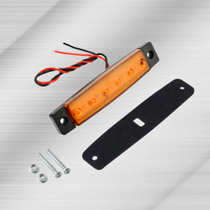 3.8 inch led marker lights for truck amber