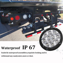 Load image into Gallery viewer, 4&#39;&#39; Round White LED Truck Trailer Reverse Backup Light 12V