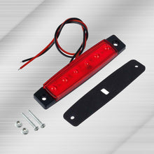 Load image into Gallery viewer, 3.8 inch marker lights red