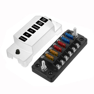 6-Way Mini Blade Fuse Block